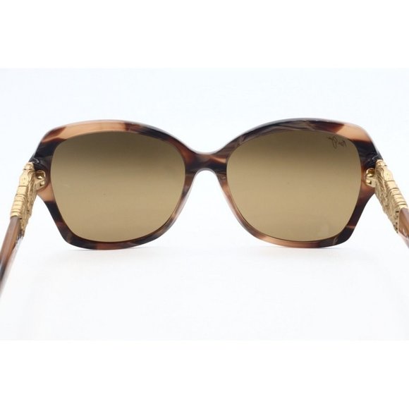 Maui Jim SWAYING PALMS MJ 530-93 Havana Sunglasses Brown Polarized Lenses (B) main image 4